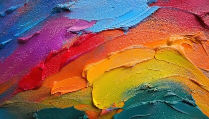 Fototapeta premium Colorful Texture Paint Background: Creative Abstract Art for Concrete Wallpaper