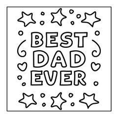 vector illustration of a coloring pages