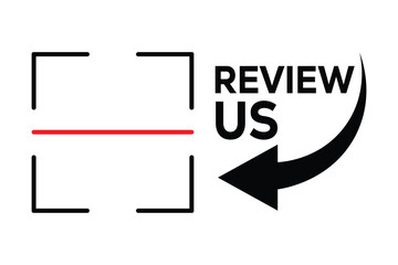 Centered black and white QR code with thin border & angled frame. Bold 