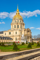 Les Invalides (National Residence of the Invalids) in Paris, France