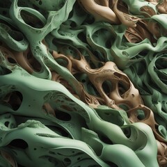3d rendered illustration of a coral reef