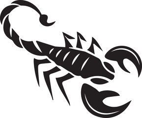 Scorpion Silhouette Vector Illustration