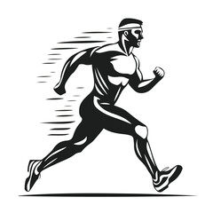 Fototapeta premium Professional Sport and Fitness Vector Icon for Multimedia and Print Design Projects