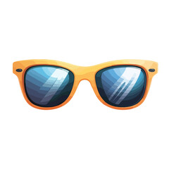 Fototapeta premium Summer Sunglasses Icon Vector Illustration for Stylish Designs and Seasonal Promo
