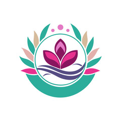creative simple clean beauty spa logo vector art