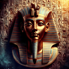 golden pharaoh mask