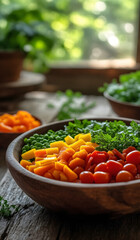 beans and vegetables