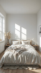 bedroom in hotel