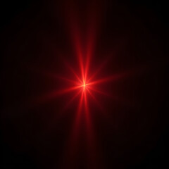 Obraz premium abstract red light / red lens flare 