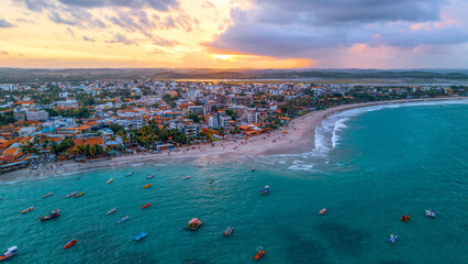 Porto de Galinhas (at dusk), Brazil. There are amazing reefs that are breathtakingly beautiful © JTav