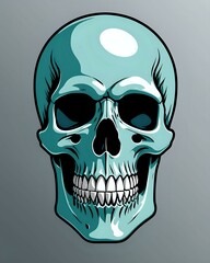 Fototapeta premium skull and crossbones