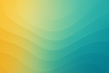 Soft Yellow-Blue Gradient with Gentle Curves