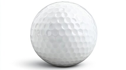White golf ball