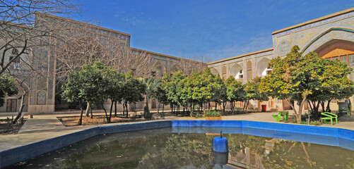Madrasa Khan in Shiraz, Iran.