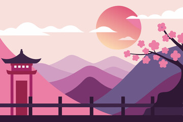 Fototapeta premium japanese cherry blossom