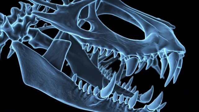 M&acirc;choire Fossile Luminescente