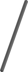 Rod-shaped block with elongated vertical form and slanted planes defining the perspective.
