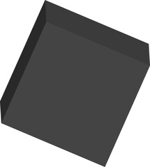 Geometric vertical block formed with sharp diagonal tilt and strong structural layering.