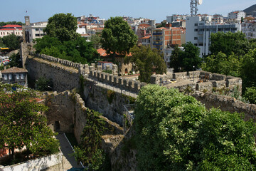 Obraz premium Historical Sinop Castle in Sinop, Turkey.