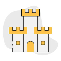 Obraz premium Castle.svg