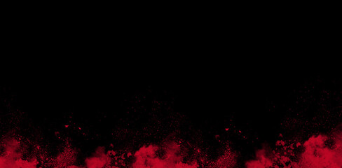 Red Smoke Horizon Texture