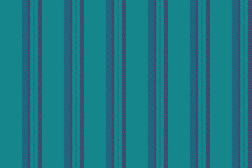 Obraz premium Pontemporary lines seamless textile, deep background texture stripe. Wriental fabric vector pattern vertical in cyan and blue colors.
