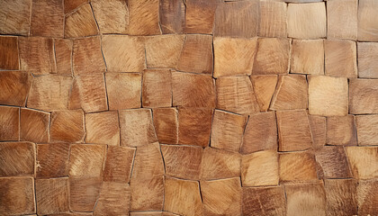 End grain surface as background, closeup. Wooden texture