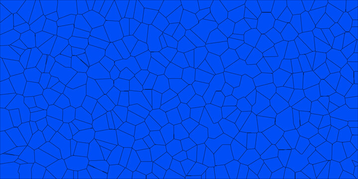 Abstract cellular tiling emulating leaf internal patterns

