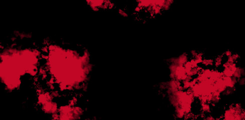 Red Smoke Cloud Dispersion Effect