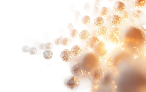 Futuristic digital network showing interconnected user avatars with glowing effects symbolizing social media isolated on transparent background PNG