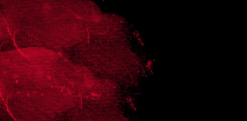Red Grunge Wall Texture Background