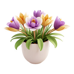 high-quality floral png image, vibrant blooming flowers with transparent background, elegant petals and decorative elements