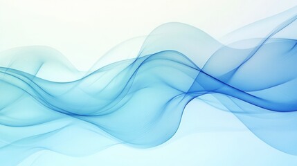 Fototapeta premium Light blue Blurred gentle background in light blue tones and various shades of very light blue for presentation text