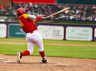 baseball #8 lefty hitting
