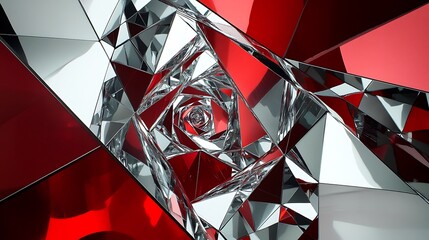 Architectural structural abstract background with modern geometry and minimal design 