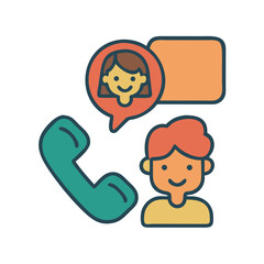 Diverse kids on a phone call, showcasing telecom products for children