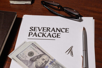 Severance Package Agreement with Cash on Table – Legal Representation of Employment Termination...