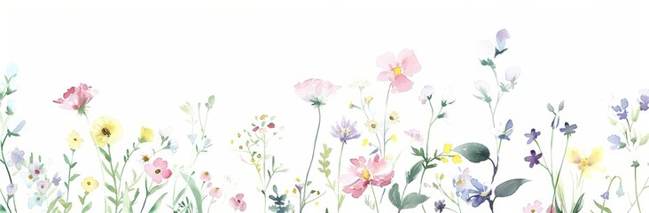 spring flowers background