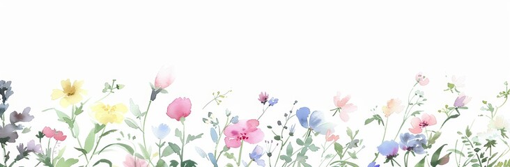 Fototapeta premium spring flowers background