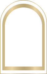 Minimalistic Gold Arch