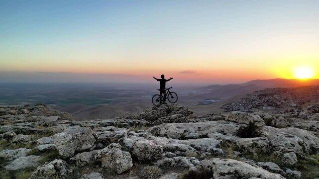 Freedom and peace are an indescribable reality for a cyclist