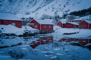 Village Ile Lofoten - Norv&egrave;ge