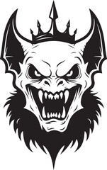 bat head silhouette
