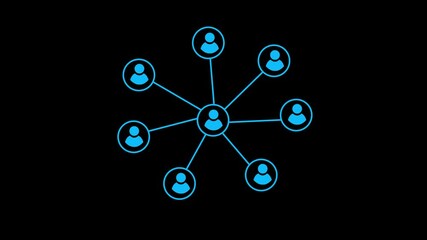 Network connection concept business social media communication digital marketing .Business connection and social network. - Powered by Adobe