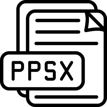 PPSX File Format Icon