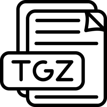 TGZ File Format Icon