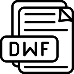 DWF File Format Icon