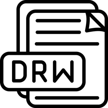 DRW File Format Icon