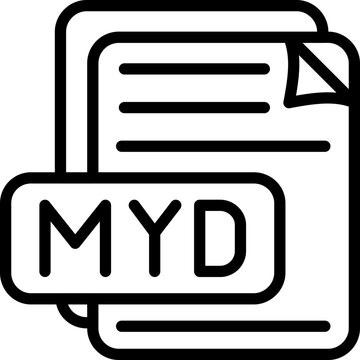 MYD File Format Icon