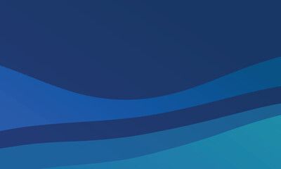 Fototapeta premium Dark Blue Abstract Gradient Vector Background – Smooth Wave Style Design